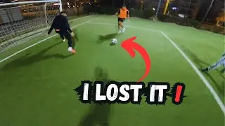 simple football match (no skills)