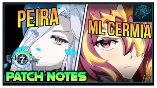 [PATCH NOTES] ML Cermia + Peira + Rerun Cerise... Azur Lane vibes! | Epic Seven