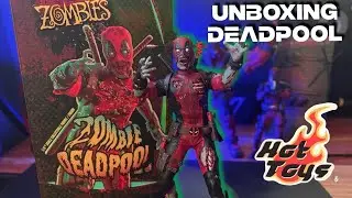 Hot Toys: Zombie Deadpool Comic Theme Posing and Unboxing