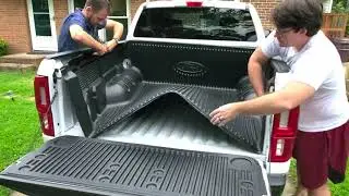 Установка оригинального чехла для багажника Ford Ranger 2019 года
