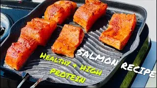 COOK SALMON Healthy style | 35g of protein & Healthy fat