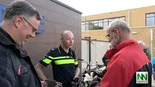 Boerenprotest tegen bekeuring in Nunspeet