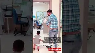 2 month Baby Vaccination | Baby Crying during Vaccination | #shorts