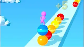 Stack Rider 🟢 🟣 🔴  All Levels Gameplay Android, IOS #4 🎮