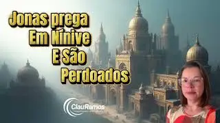 Jonas prega em N&iacute;nive e s&atilde;o perdoados. @clauramoscpd 