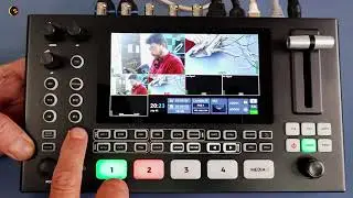 Sprolink R5ProS 4K Video Switcher 4 SDI /4HDMI +1USB - Recorder + Live Streaming PTZ Cam :9322907526