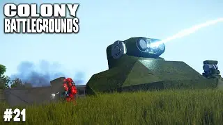 Defence Towers Online! - Space Engineers - Colony BATTLEGROUNDS - Ep #21