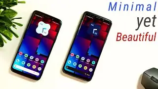 Best Minimal Android home screen setup with ANDROID 12 ICONS ( 2021 ) - Hindi