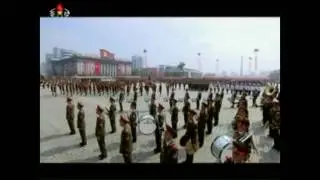 DPRK ARMY PARADE, BROADCAST APRIL 24, 2017