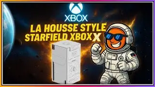 Xbox Series X : une housse magn&eacute;tique pour lui donner le look Starfield ✨