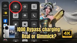 ⚡iQOO Bypass Charging Test &ndash; Does It Really Work? 🔋 | Gaming Heat Control Test