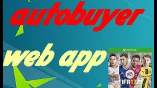 AUTOBUYER FIFA 17 !!!