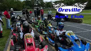 Oreville kart club Heat one
