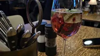 A Cocktail at Das Campus in Vienna