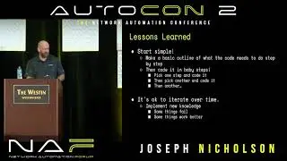 Network Automation in Baby Steps! - Joseph Nicholson