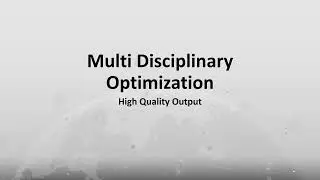 Mastering Complex Geometries: High-Quality Output in MDO