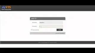 Login Page of php VTS Please login with valid credentials (Part 1 of 27)