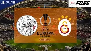 FC 25 - Ajax vs Galatasaray | Avrupa Ligi 24/25 | PS5