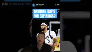Do you think Anthony Davis gets traded before Thursday? #NBA #DallasMavericks #AnthonyDavis