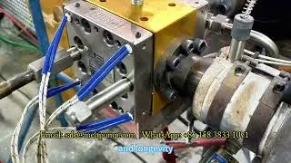 Micro High Temperature Dosing Melt Pump for Lab Extruder  #meltPump #Extruder