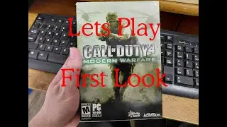 Lets Play CoD 4: First Look