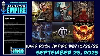 The Best New Rock and Metal Releases From September 26, 2025 - Hard Rock Empire 87