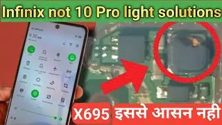 Infinix not 10 Pro Display LIGHT Solutions