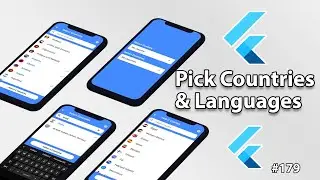Flutter Tutorial - Single & Multi Selection ListView - Country Code Picker