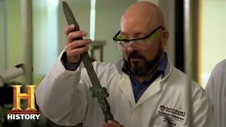The Curse of Oak Island: Rick and Marty Test a Sword (S3, E11) | History