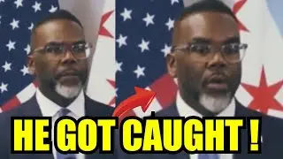 Reporter EXPOSES Brandon Johnson With One Simple Question On Live TV