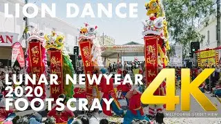2020 Lunar New Year _ Footscray_Melbourne_Lion dance and Firecracker ( Tết m&uacute;a l&acirc;n v&agrave; đốt ph&aacute;o)
