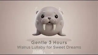 Walrus Dream 🦭 Gentle 3 Hours Arctic Animal Lullaby for Sweet Sleep #Lullaby
