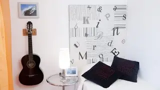 Soporte de pared para guitarra - Bricoman&iacute;a
