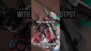 MSK 008 Dijeh Char Aznable Custom #gundam #char #mobilesuitgundam #msg #dijeh #manga