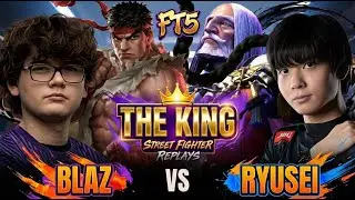 🔥 SF6 ▰ BLAZ (Ryu) vs RYUSEI (Jp) ▰ Street Fighter 6 | High-Level Set 🔥