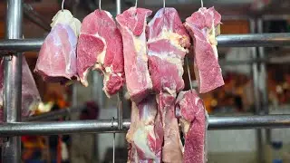 Awesome deshi ox sina meat & butter smooth cutting |