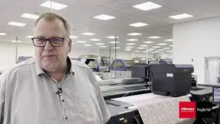 Mimaki Tiger600-1800TS - interview with Bert Benckhuysen, Business Development Manager at Colourama