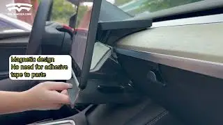 Tesla Accessories | Tesla-Medix  Model 3/Y Dashboard Storage Box - Hidden Organizer Under The Screen