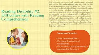 ECS 430 T5 Reading and Writing for Disabilities 5