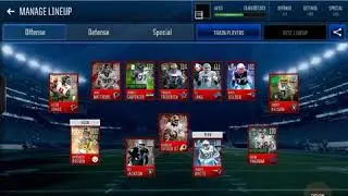 My 109 madden mobile team