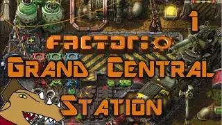 Factorio (0.18) - Grand Central Station - Ep 1 - Slow Beginnings