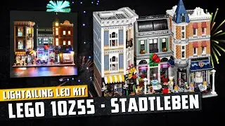 LIGHTAILING LED Kit - LEGO Creator Expert 10255 Stadtleben | Beleuchtung - Live-Installation