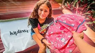 A REAÇÃO DA MINHA IRMÃ FOI INCRÍVEL *material escolar*