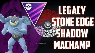 Legacy Stone Edge Shadow Machamp smashes the Master League  in triple Shadow team Season 8 GBL