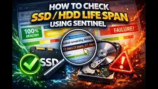 How to check HDD & SSD Lifespan, Health, and Remaining Life