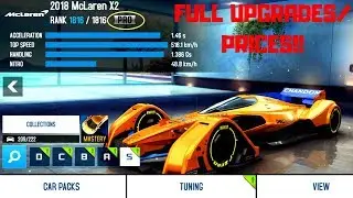 Asphalt 8 2018 McLaren X2 Full Upgrades/Tuning!