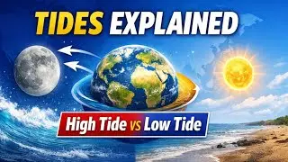 Tides Explained in Hinglish | High Tide & Low Tide | Geography for UPSC, BPSC & PCS