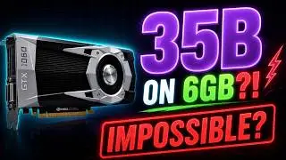 Running a 35B AI Model on 6GB VRAM, FAST (llama.cpp Guide)
