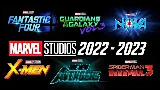 OFFICIAL MARVEL PHASE 5 SLATE ANNOUNCEMENT - Avengers 5, Nova, X-Men, Fantastic Four MCU