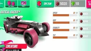 Hot Wheels: Race Off | Ratical Racer Full Upgrade Levels 37 to 40 - Android GamePlay FHD